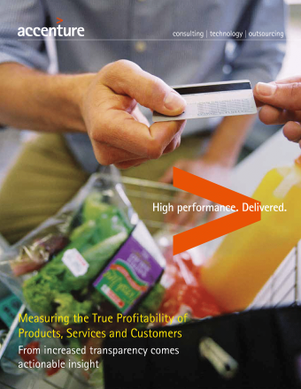 Accenture Understanding Profitability Companies Improve Businesses Profitability Analytics